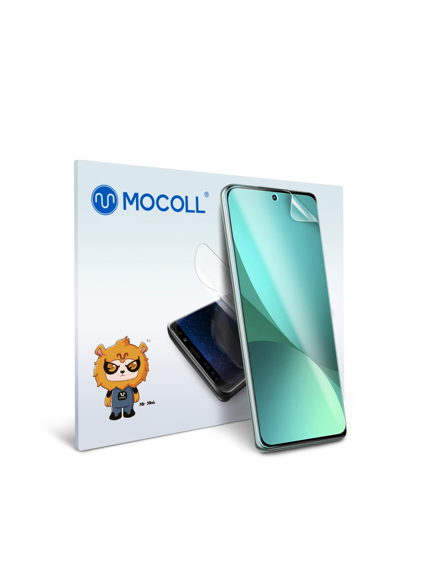 

Гидрогелевая защитная пленка MOCOLL для Xiaomi 12X Прозрачная глянцевая