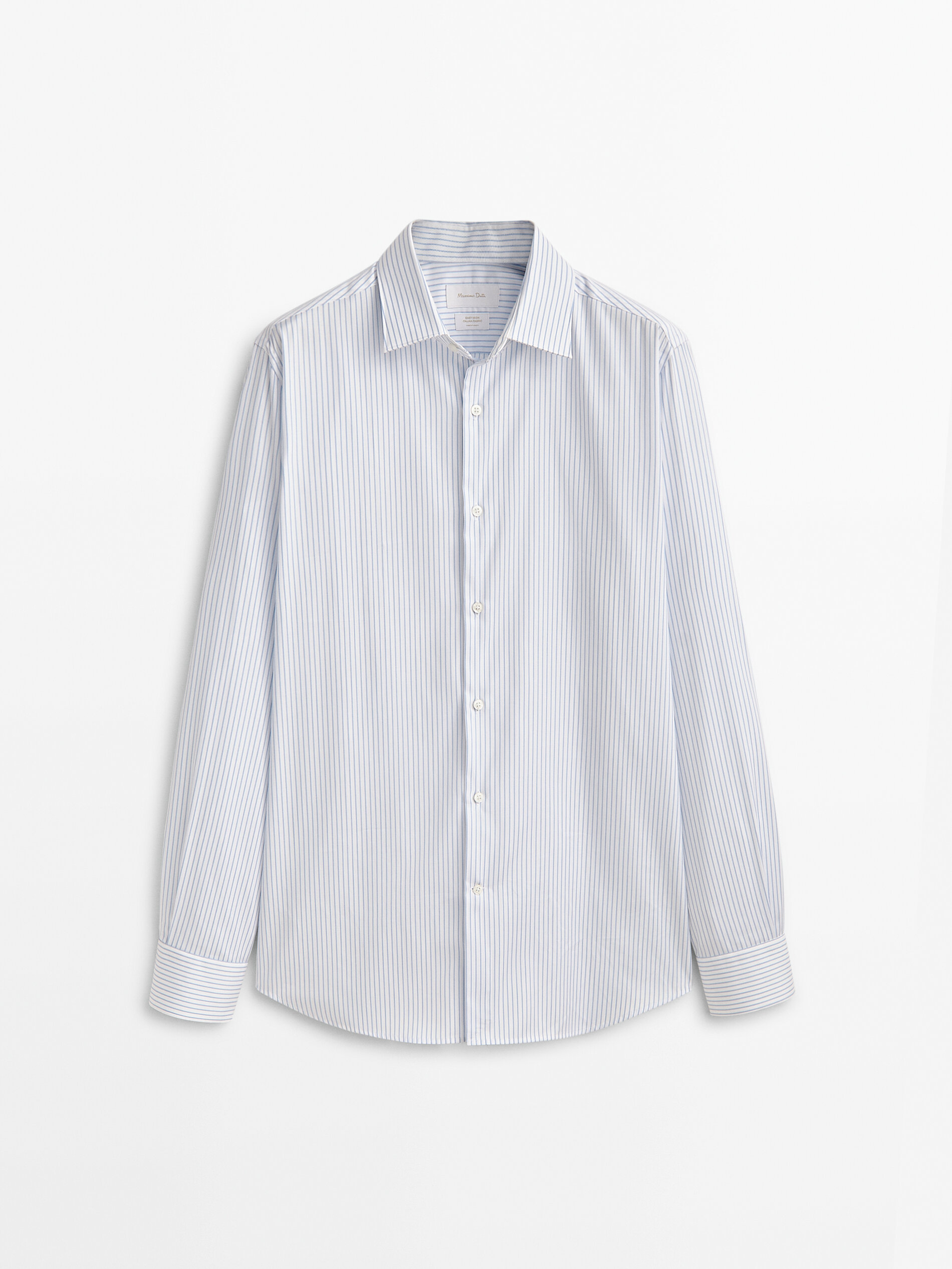 

Рубашка мужская Massimo Dutti 00136360250 белая 39, 00136360250