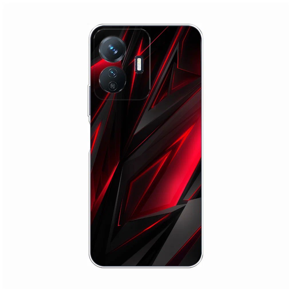 

Чехол Awog "Игровой фон" для Vivo Y77e, Красный;черный, 267350-3