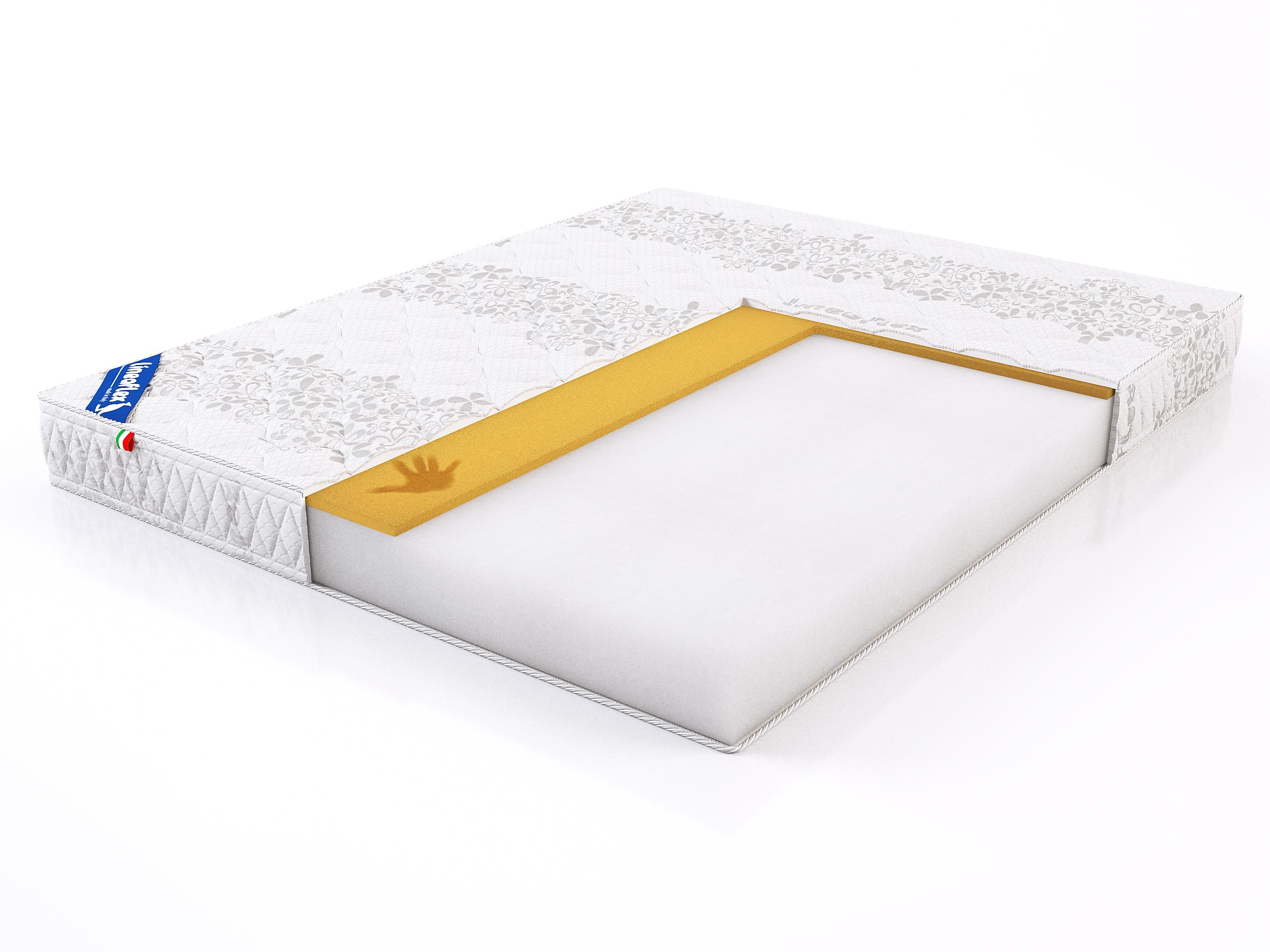 

Матрас Lineaflex Liatris 120x200, Белый, Liatris