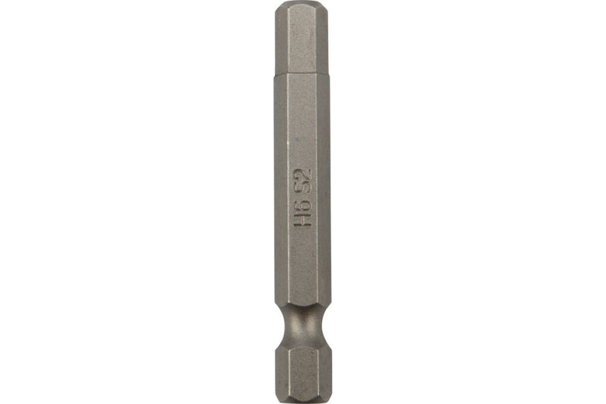 Бита шестигранная HEX-6х50 мм для шуруповерта (упак. 10 шт.) Kranz бита pz1х50 мм для шуруповерта упак 10 шт kranz kranz kr 92 0418 10шт