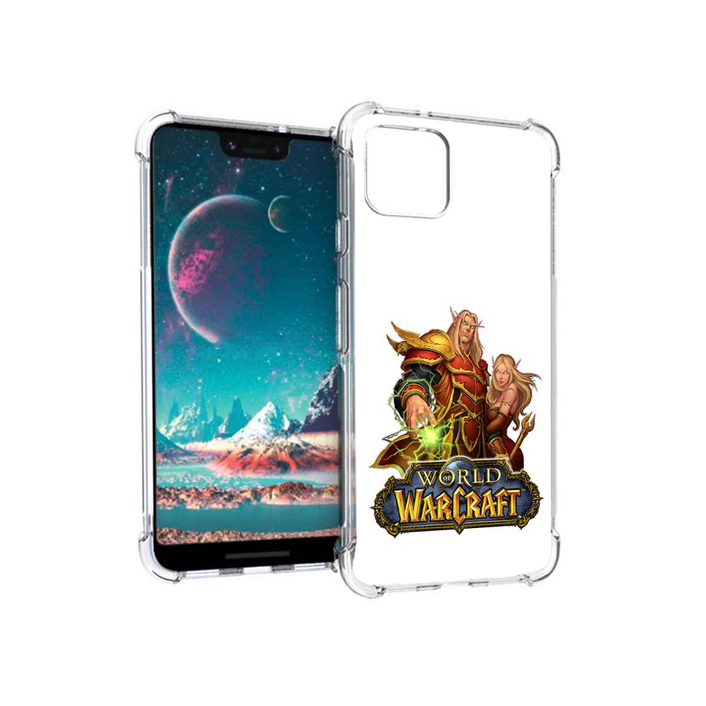 

Чехол MyPads Tocco для Google Pixel 4 варкрафт2 (PT139521.618.256), Прозрачный, Tocco