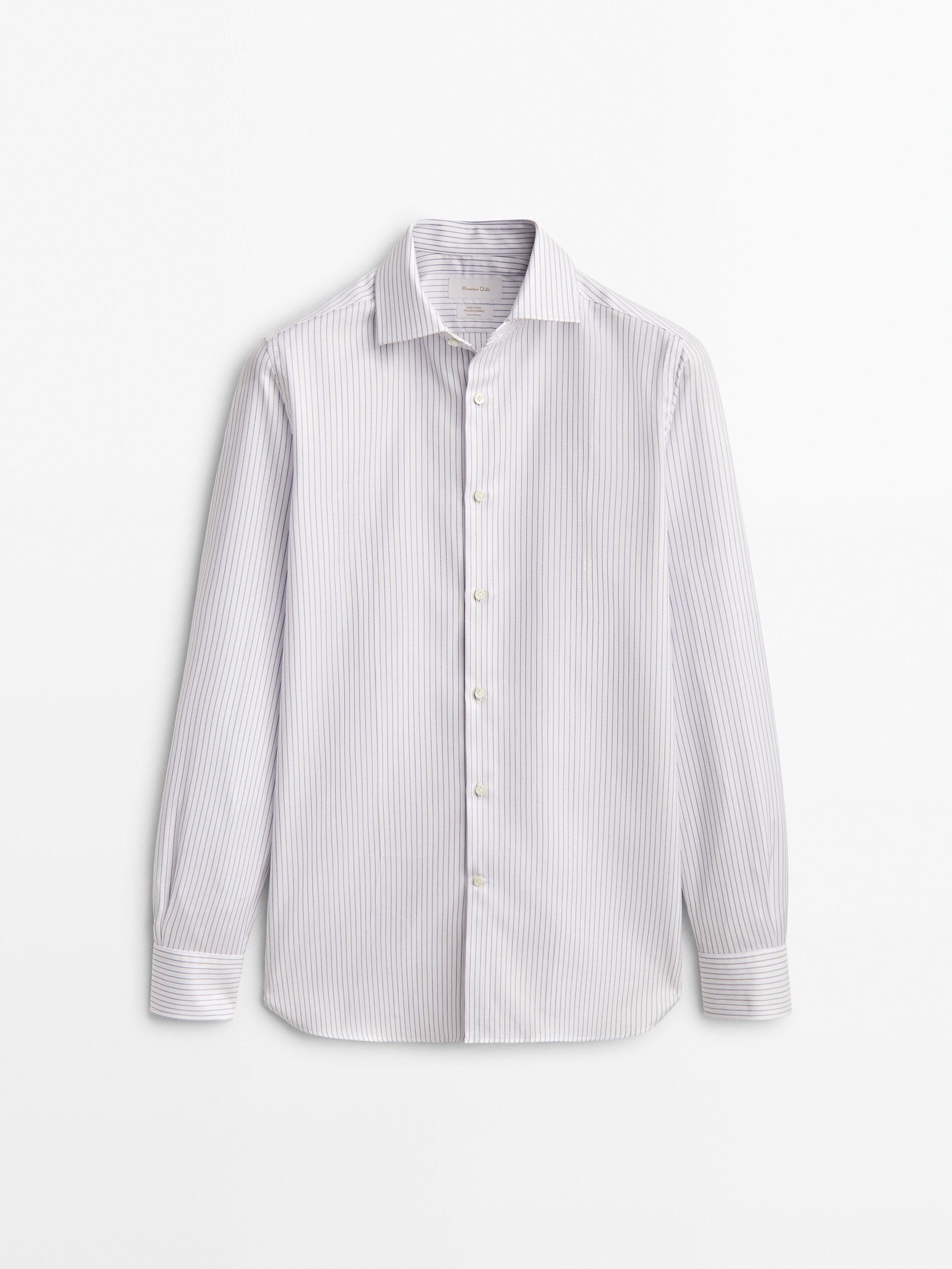 

Рубашка мужская Massimo Dutti 00170384250 белая 45, 00170384250