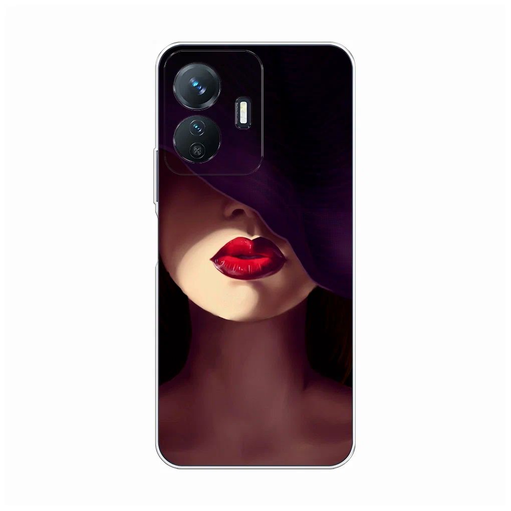 

Чехол Awog на Vivo Y77e "Красные губы", Разноцветный, 267350-7