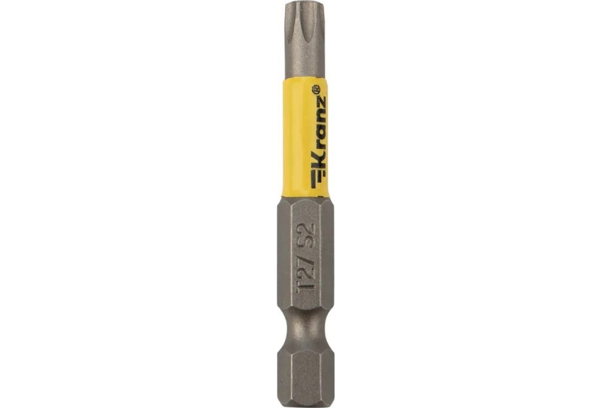 

Бита для шуруповерта KRANZ Torx T27x50 мм (2 шт./уп.)