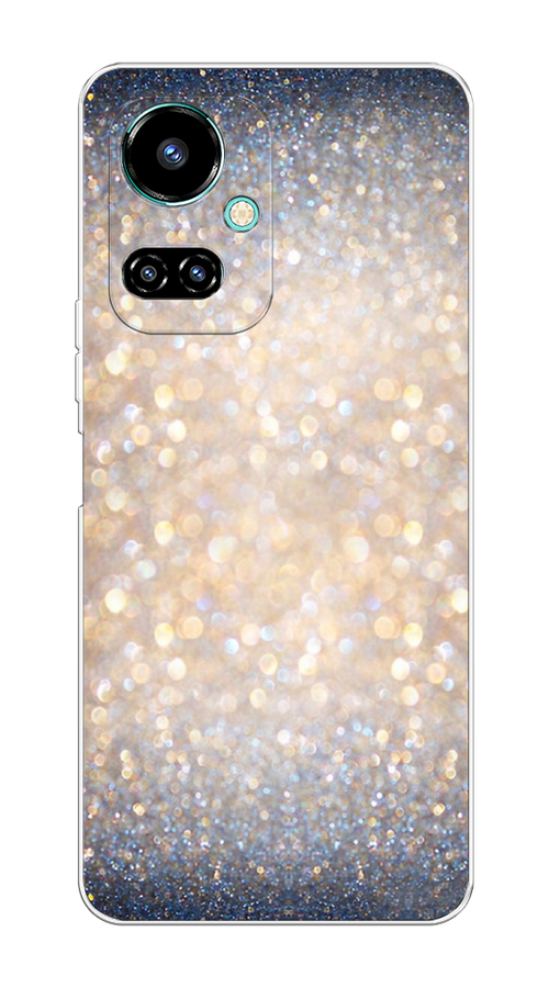 

Чехол на Tecno Camon 19/19 Pro 4G "Мерцание рисунок", Желтый;серый, 301650-1