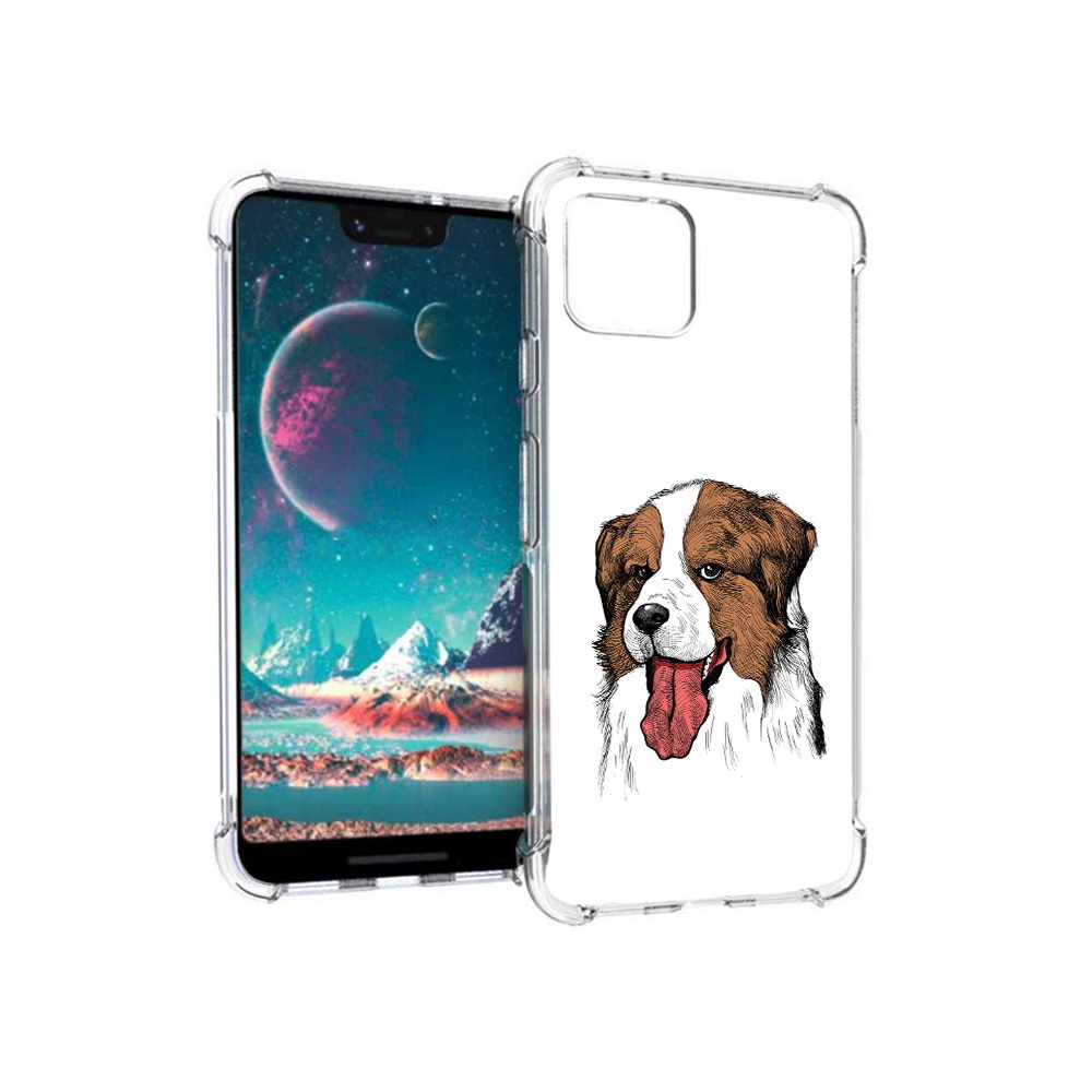 

Чехол MyPads Tocco для Google Pixel 4 бетховен (PT139521.618.230), Прозрачный, Tocco