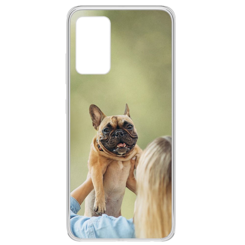 Чехол-накладка Хозяйка и бульдог для Samsung Galaxy A32 (A325)