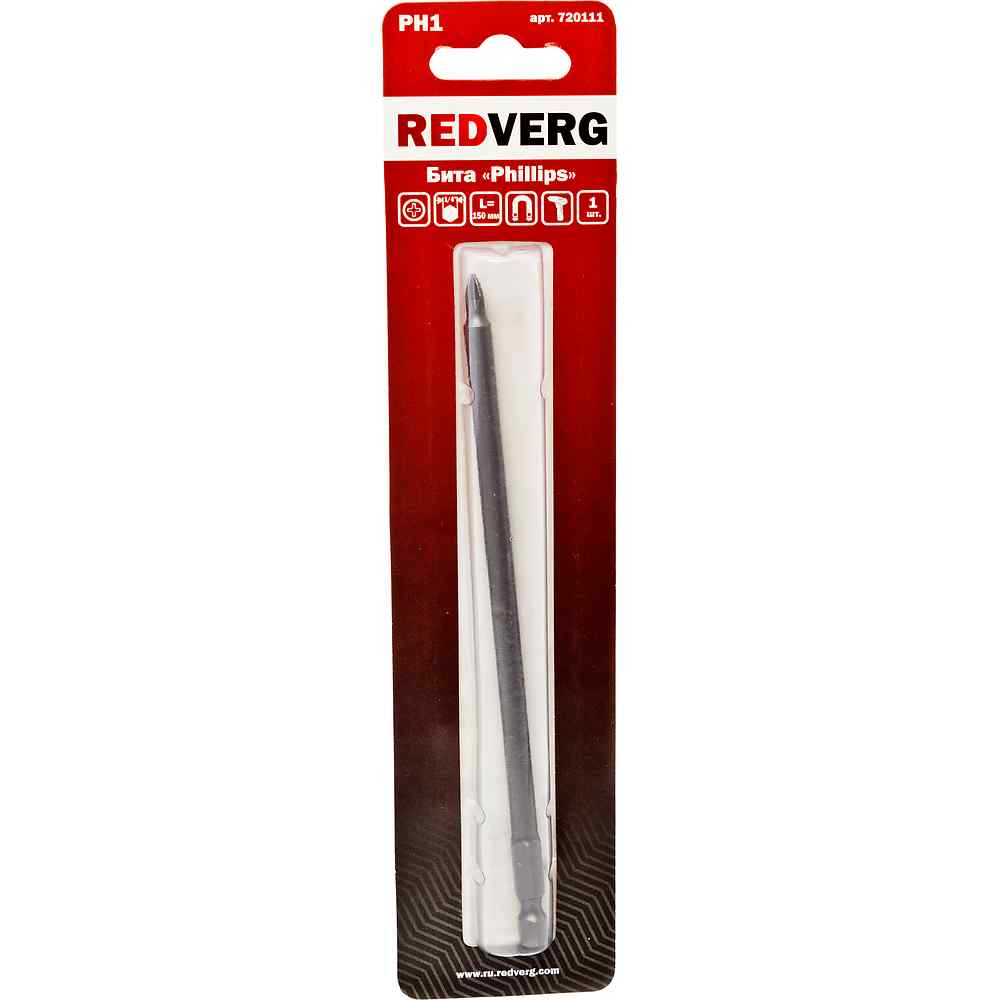 Бита Redverg PH1x150(720111) redverg бита pz2х150 720241 6623478