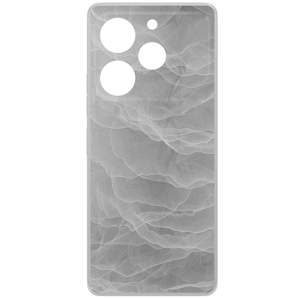 

Чехол-накладка Krutoff Clear Case Абстракт туман для TECNO Pova 6 Pro, Прозрачный