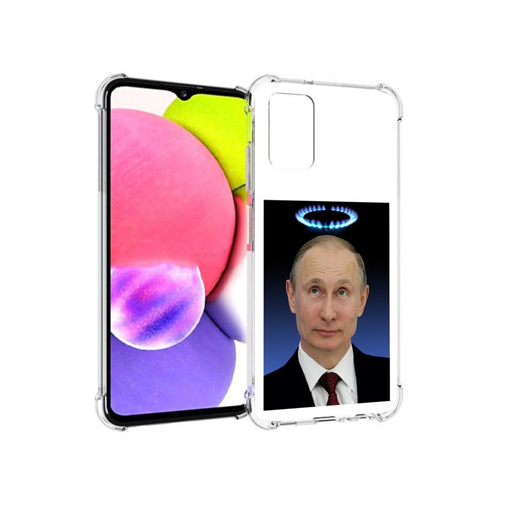 

Чехол MyPads Tocco для Samsung Galaxy A03s святой газ (PT162170.549.594), Прозрачный, Tocco