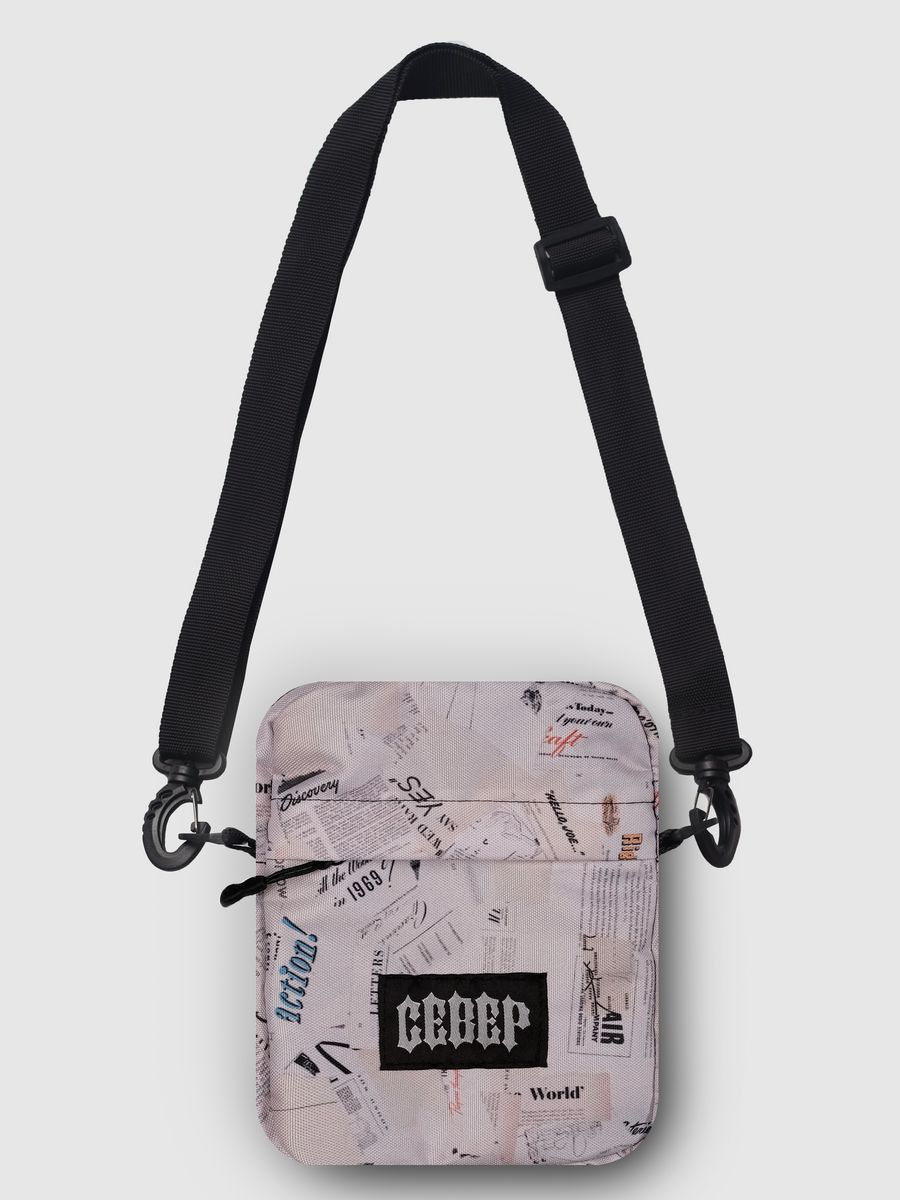 

Сумка унисекс Severclothing B-Mail, серый, B-Mail