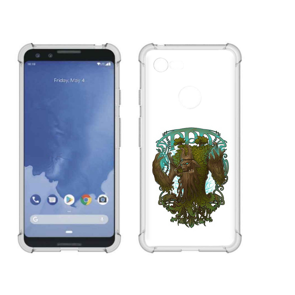 

Чехол MyPads Tocco для Google Pixel 3 trent protector, Прозрачный, Tocco