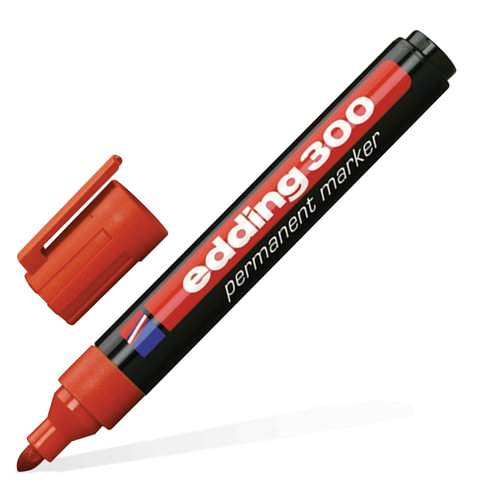 

Маркер перманентный EDDING "300" арт. 150701, 10 шт.