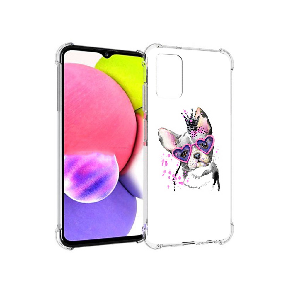 

Чехол MyPads Tocco для Samsung Galaxy A03s принцесса (PT162170.549.558), Прозрачный, Tocco