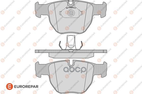 

Колодки Тормозные Дисковые Land Rover Discovery V (L462) 2.0 Si4 4x4 2016>, Rear EUROREPAR