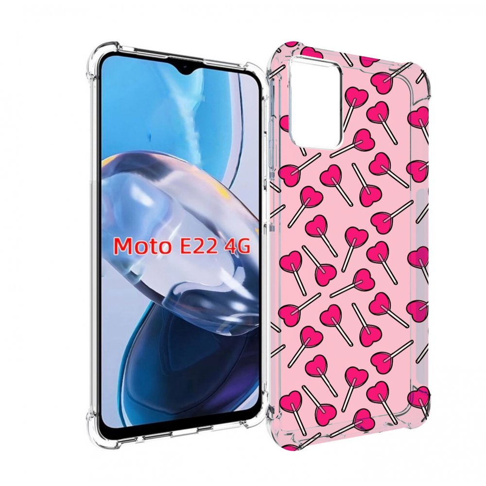 

Чехол MyPads много лединцов для Motorola Moto E22 4G / E22i 4G, Прозрачный, Tocco