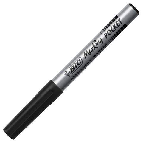 

Маркер перманентный BIC "Marking Fine ECOlutions" арт. 152442, 5 шт., Черный