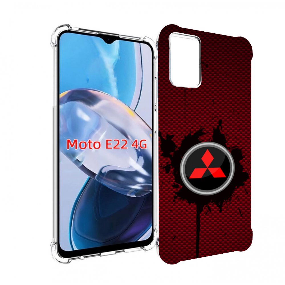 

Чехол MyPads мицубиси mitsubishi 2 для Motorola Moto E22 4G / E22i 4G, Прозрачный, Tocco