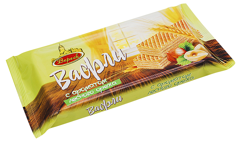 

Вафли Вереск со вкусом лесного ореха 105 г
