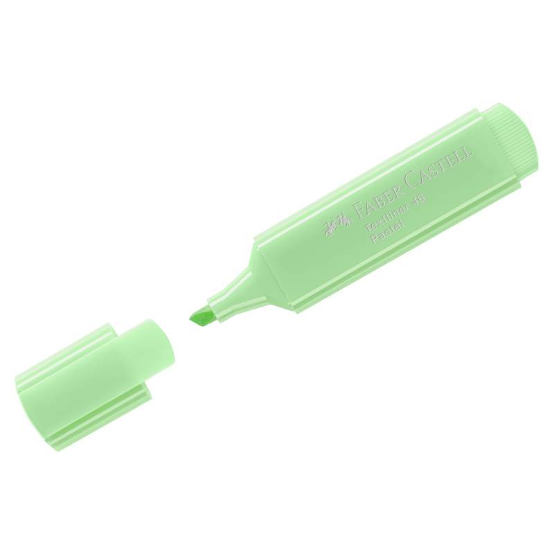 

Текстовыделитель FABER-CASTELL "46 Pastel" арт. 306103, 10 шт., Зеленый
