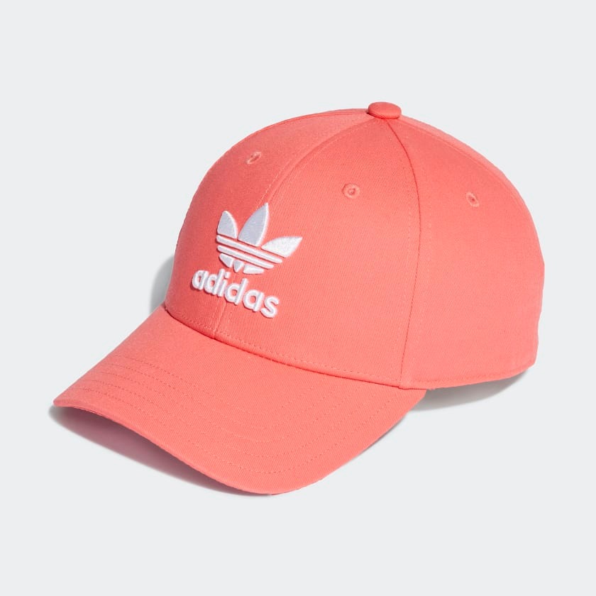 фото Бейсболка унисекс adidas baseb class tre розовая р.55-56