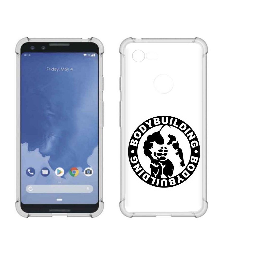

Чехол MyPads Tocco для Google Pixel 3 бодибилдинг, Прозрачный, Tocco