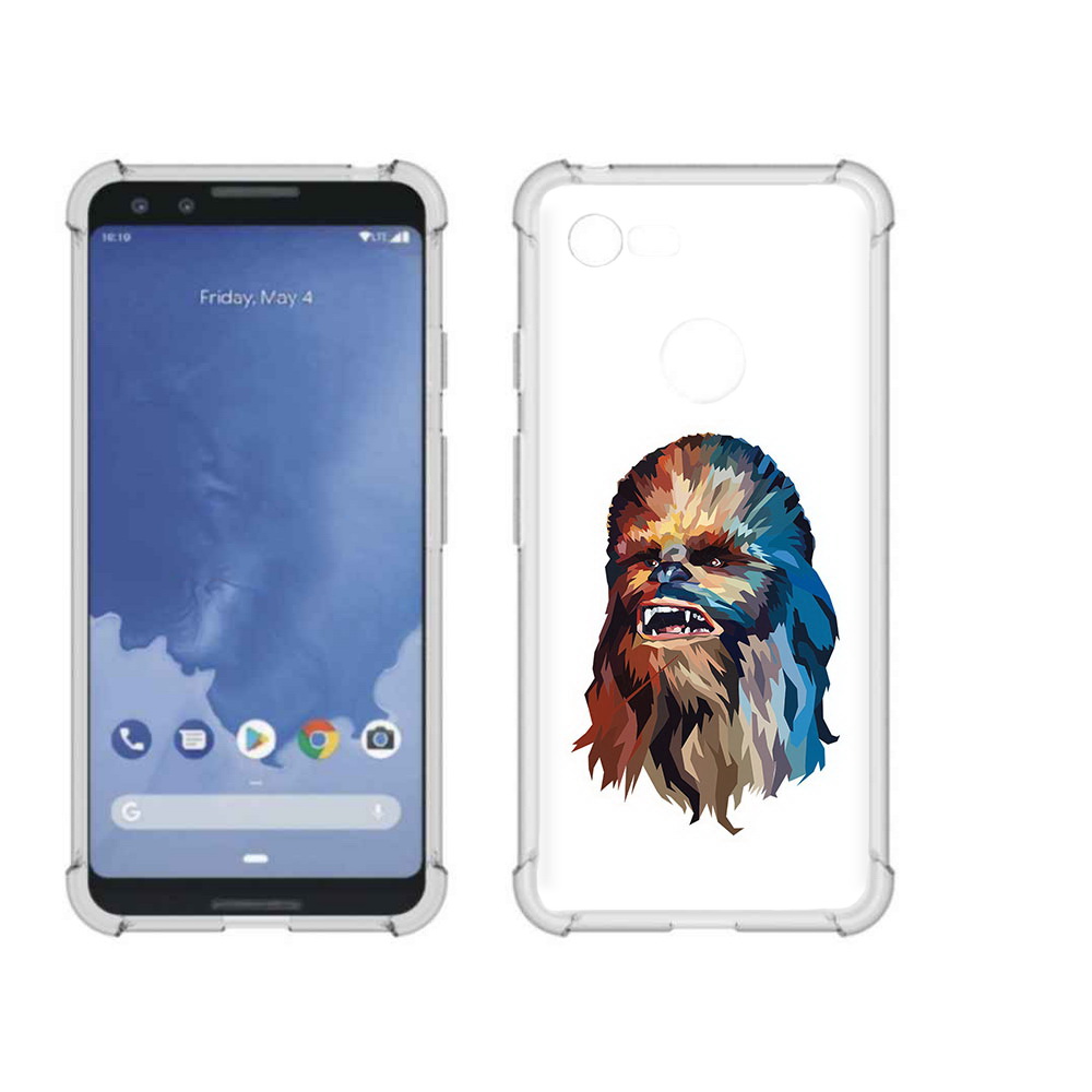

Чехол MyPads Tocco для Google Pixel 3 star wars звездные войны, Прозрачный, Tocco