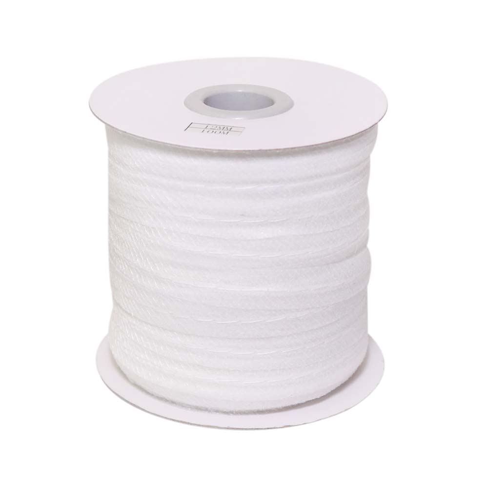 

Полоска нитепрошивная по косой с лентой шир. 12 мм белый, 100 метров, прикладная лента