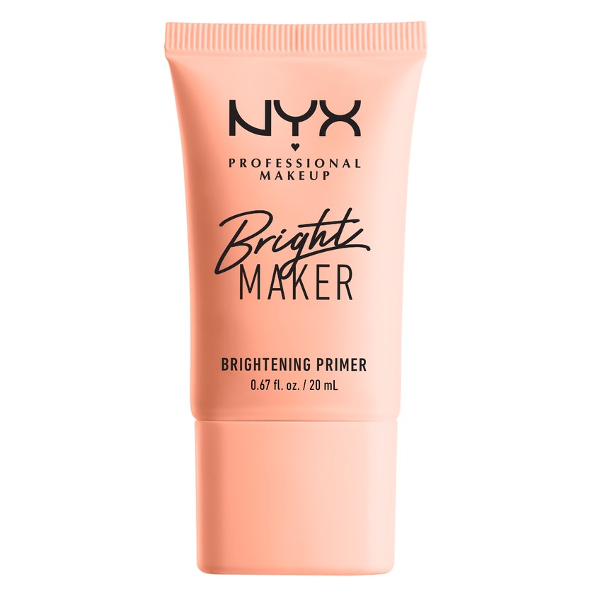 Праймер для лица NYX PROFESSIONAL MAKEUP BRIGHT MAKER тон 01 осветляющий 20 мл хайлайтер makeup revolution powder highlighter beam bright rose lustre