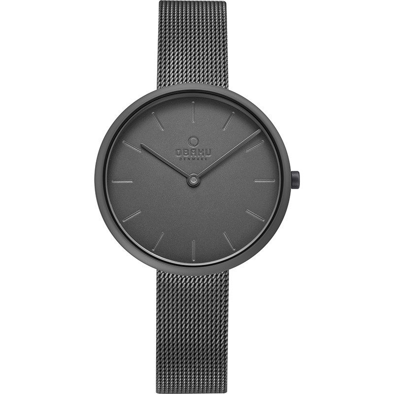 фото Наручные часы женские obaku v219lxuumu серые