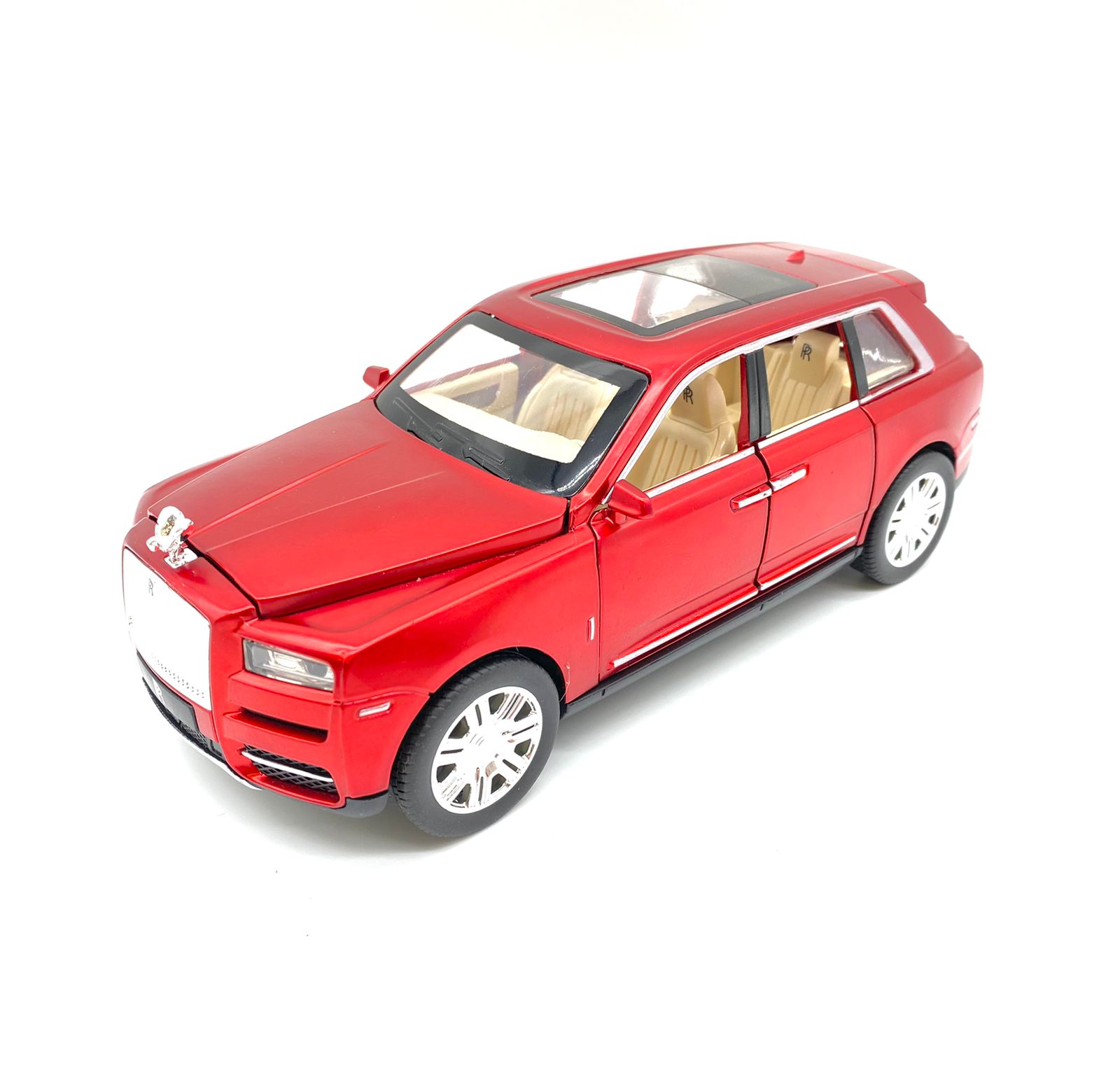 Машинка Nano Shop Rolls-Royce Cullinan инерционная красная игрушечная машинка matrёshka rolls royce phantom коллекционная 1 24