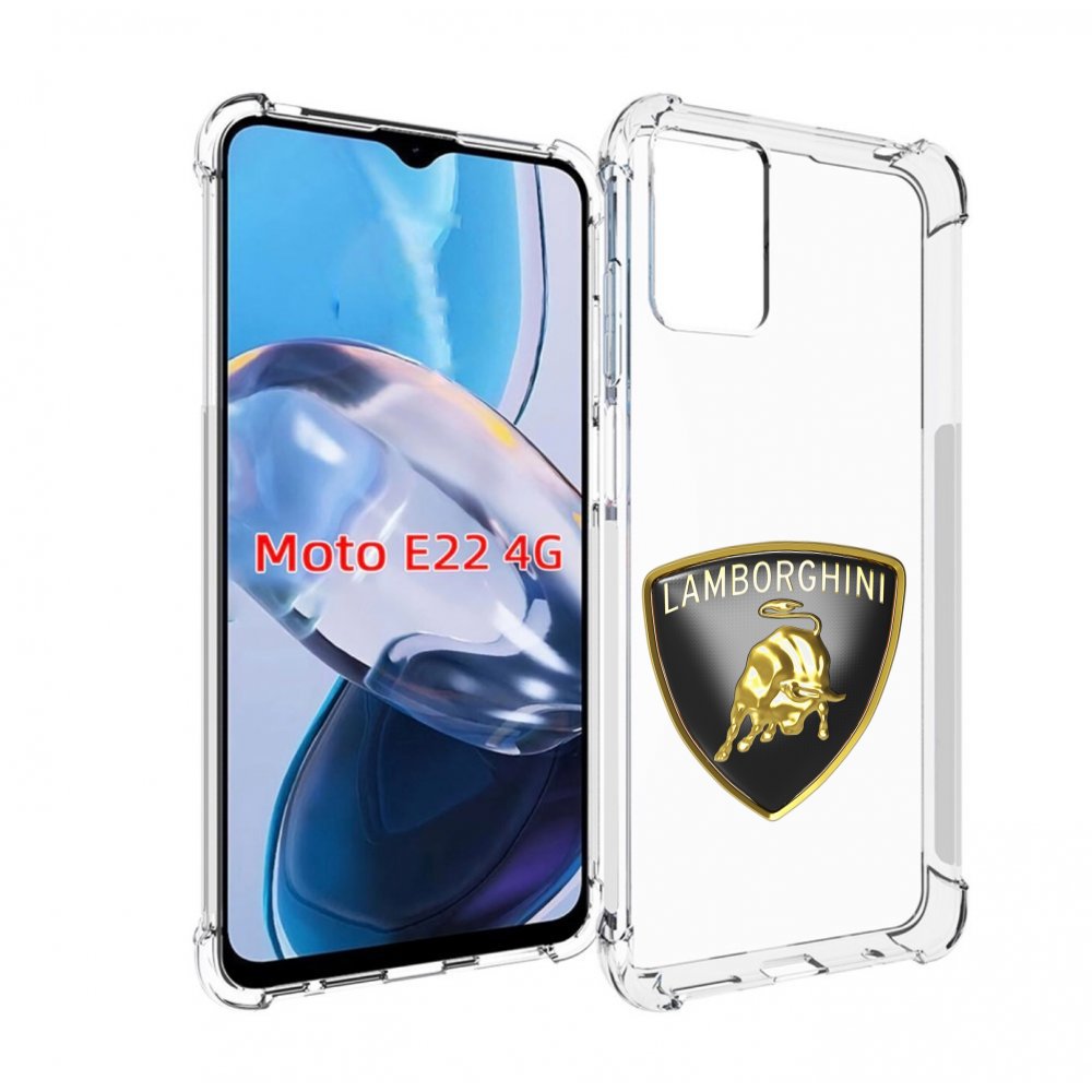 

Чехол MyPads ламборгини-lambo-6 мужской для Motorola Moto E22 4G / E22i 4G, Прозрачный, Tocco