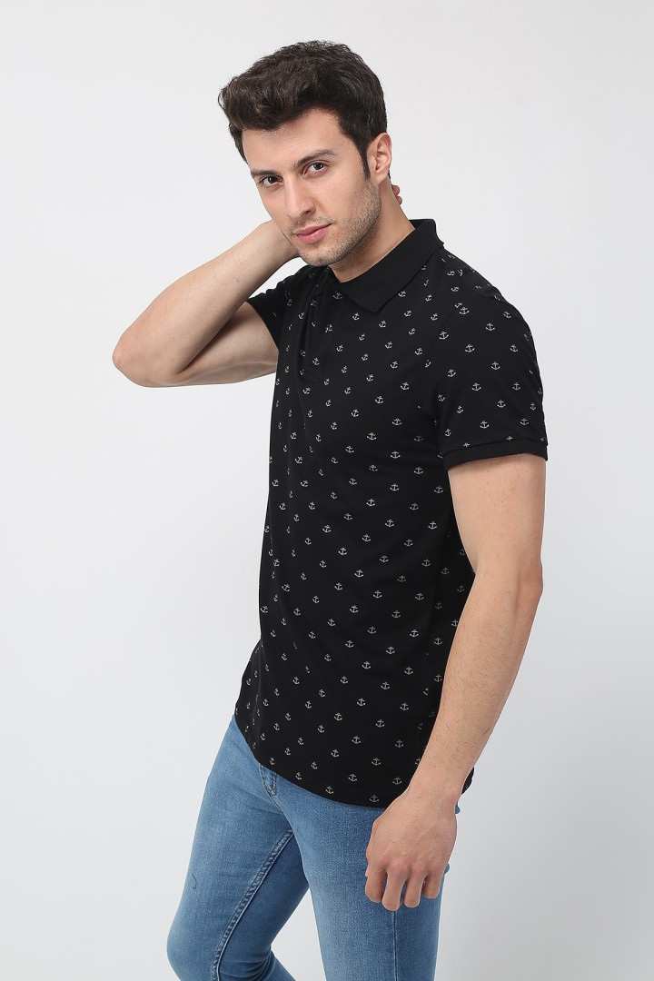 

Футболка мужская Terapi Men 25533 черная L (доставка из-за рубежа), 25533