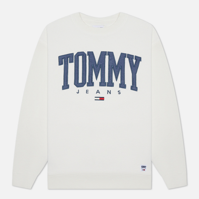 

Свитшот мужской Tommy Jeans DM0DM12545 белый XXL, DM0DM12545