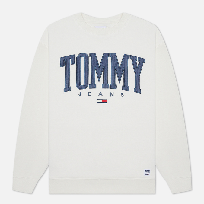 

Свитшот мужской Tommy Jeans DM0DM12545 белый XL, DM0DM12545