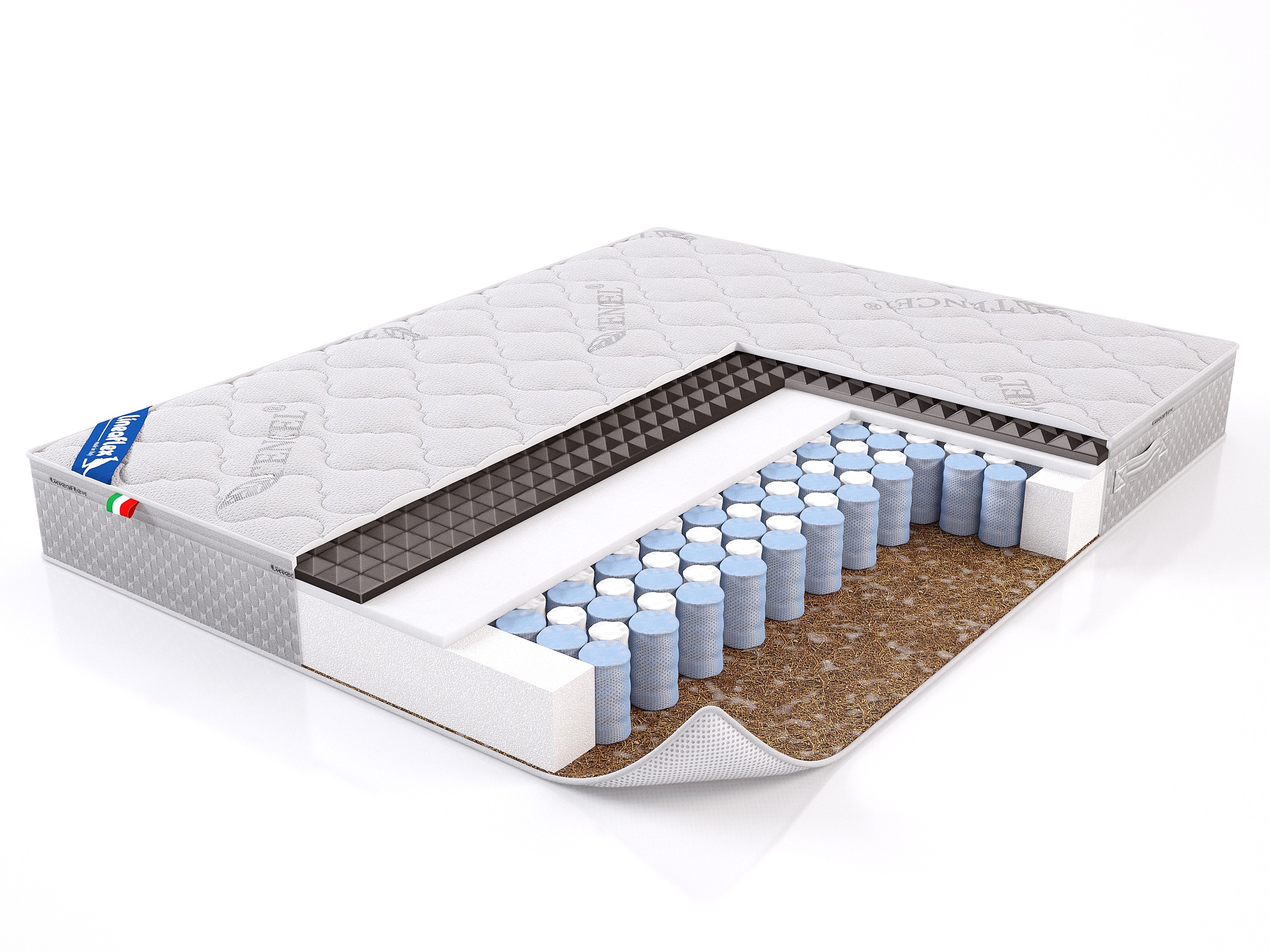 

Матрас Lineaflex Juventus Active 140x190, Белый, Juventus Active