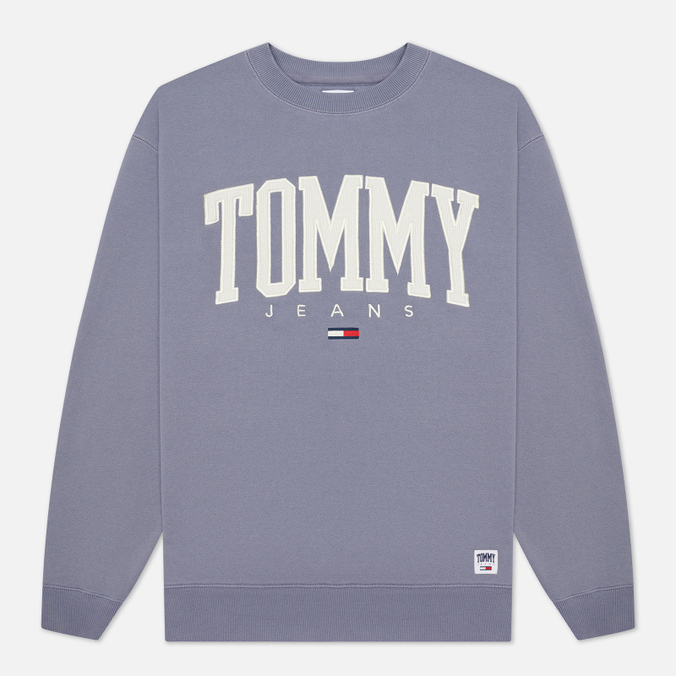 

Свитшот мужской Tommy Jeans DM0DM12545 фиолетовый XL, DM0DM12545