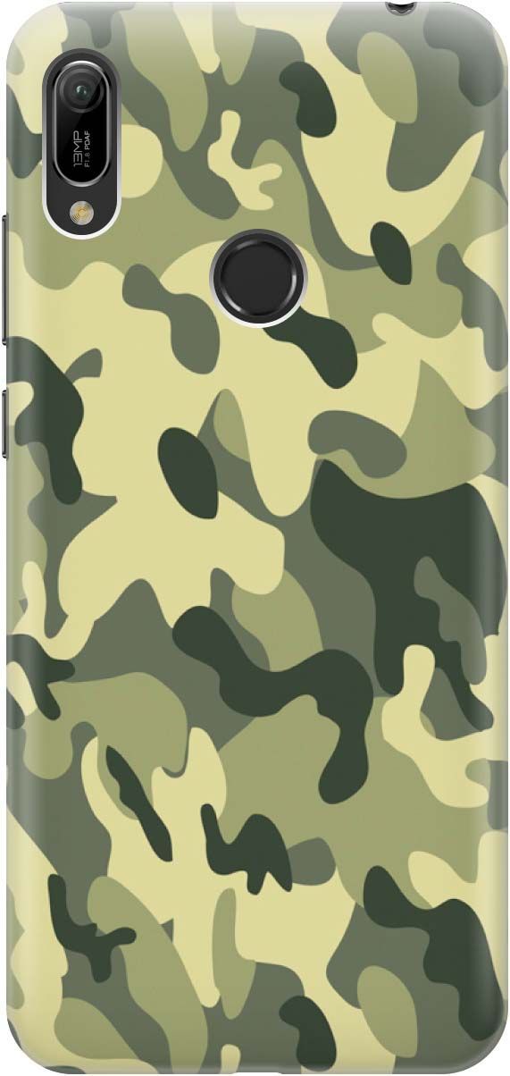 

Чехол на Honor 8A/8A Pro/Huawei Y6 (2019)/Y6 Prime (2019) "Хаки", Зеленый;серый, 364