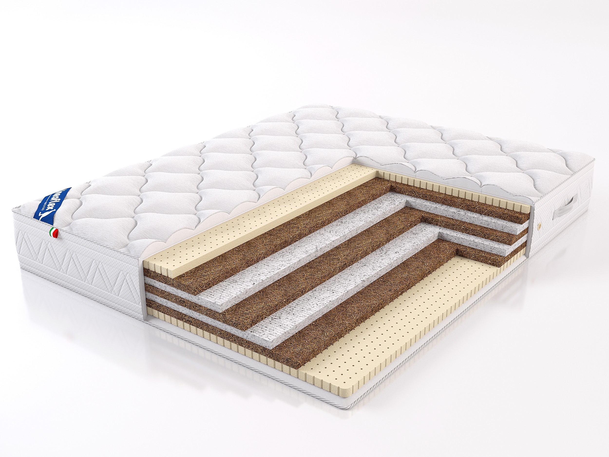

Матрас Lineaflex Iris 200x200, Белый, Iris