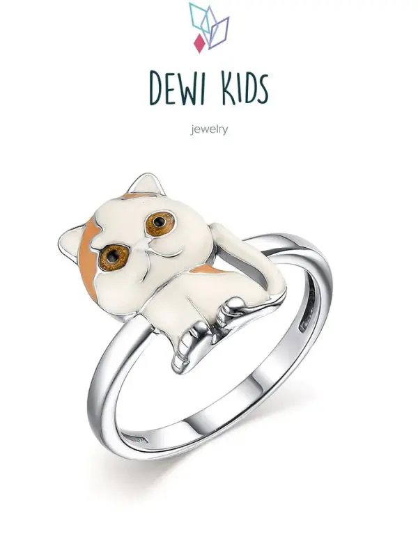 

Кольцо из серебра р., DEWI KIDS 901012634, эмаль, 901012634