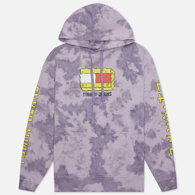 

Худи мужское Tommy Jeans DM0DM12200 фиолетовое XXL, DM0DM12200