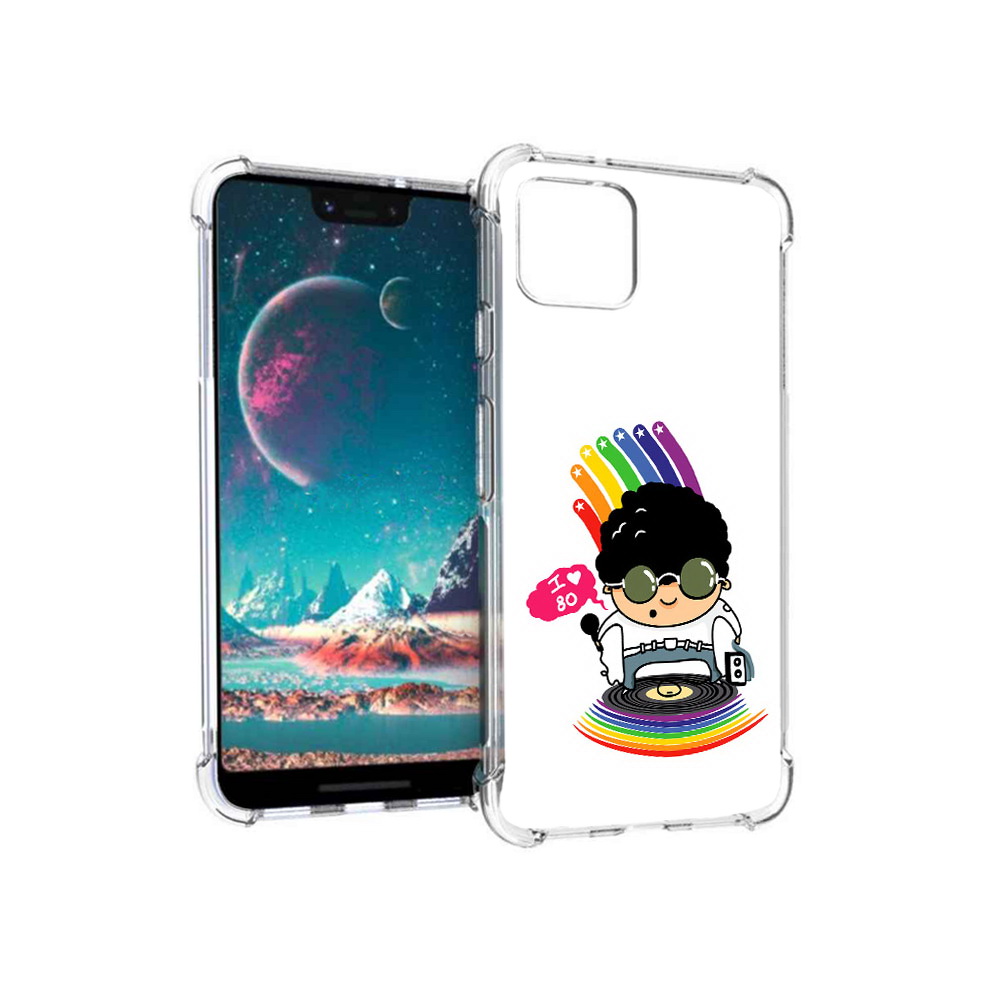 

Чехол MyPads Tocco для Google Pixel 4 Я люблю 80-е (PT139521.618.205), Прозрачный, Tocco