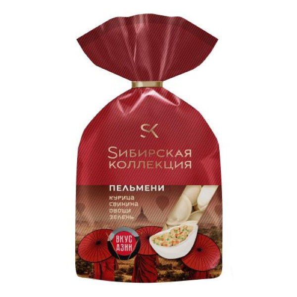 

Пельмени Сибирская Коллекция мясо-овощи 700 г