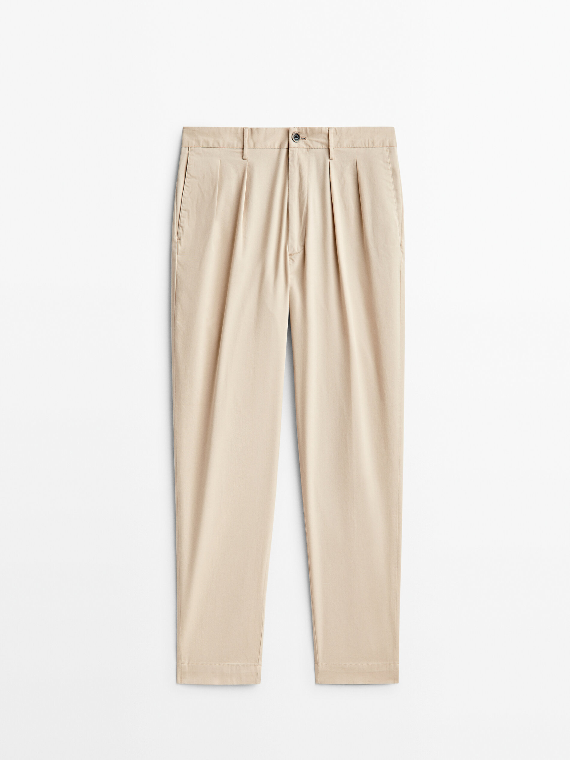 

Брюки мужские Massimo Dutti 00027007710 бежевые 42, 00027007710