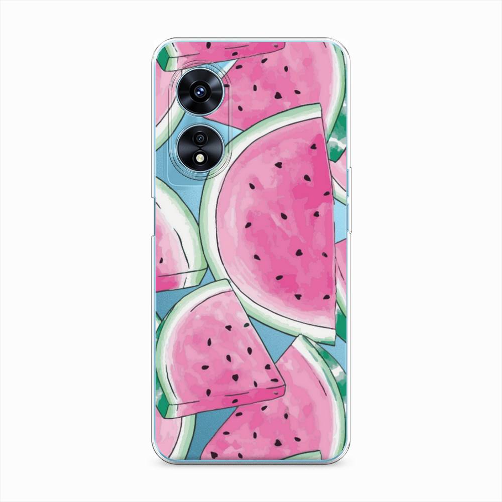 

Чехол Awog "Акварельные арбузы" для Oppo A97, 2511050-10