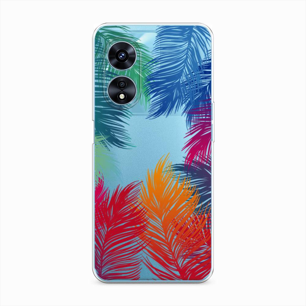 

Чехол Awog "Рамка из перьев" для Oppo A97, 2511050-4