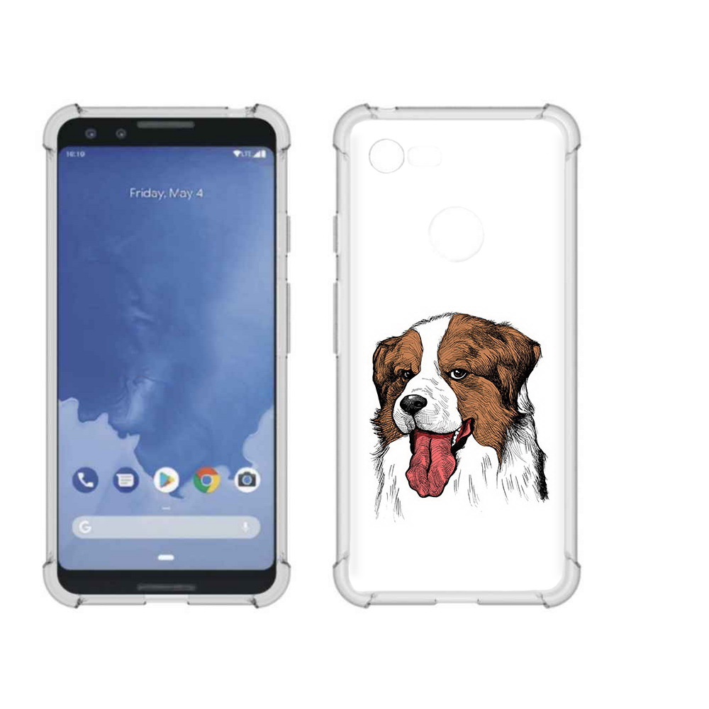 

Чехол MyPads Tocco для Google Pixel 3 бетховен, Прозрачный, Tocco