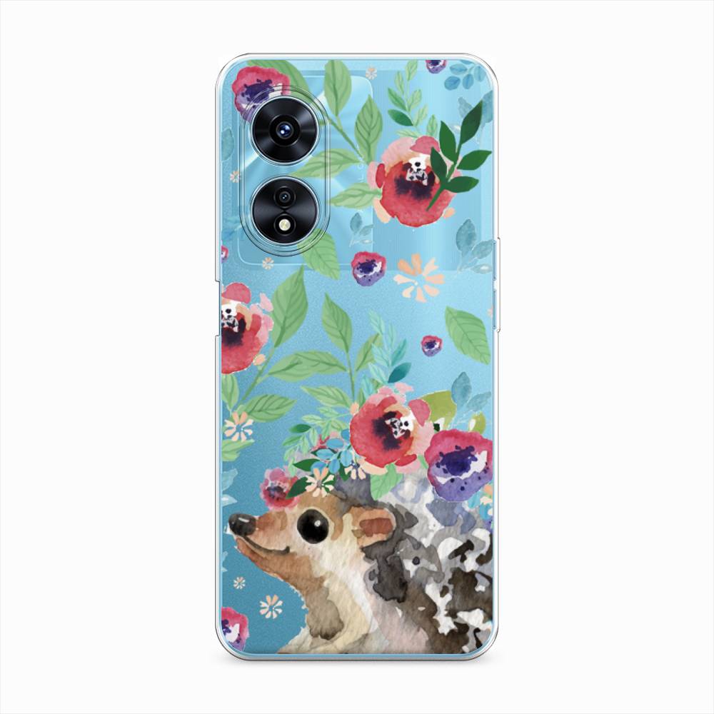 

Чехол Awog "Ежик в цветах акварель" для Oppo A97, 2511050-2