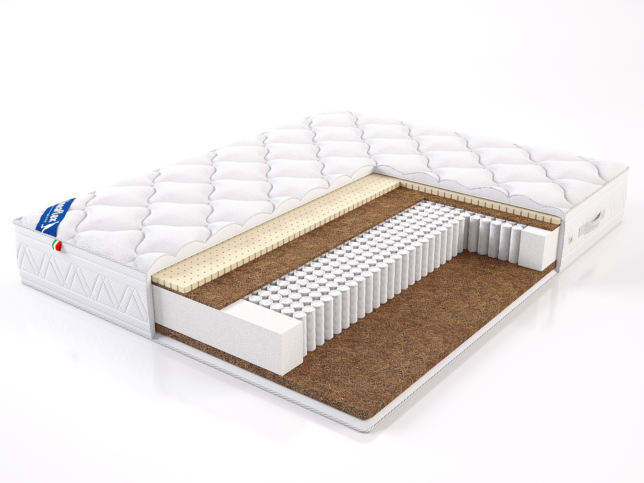 

Матрас Lineaflex Giacinto 140x190, Белый, Giacinto
